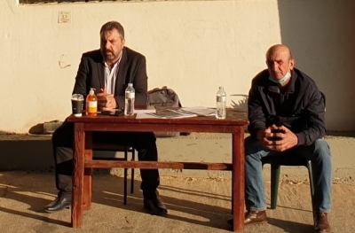 Επίσκεψη Στ. Αραχωβίτη στον Α.Σ Γερακίου: “Δεν χωράνε μικροκομματικές πολιτικές και τοπικισμοί στην ελιά Καλαμάτας”