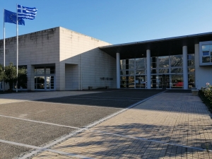 Λήψη τεστ για τον COVID 19 στο χώρο του Διοικητηρίου Π.Ε. Λακωνίας