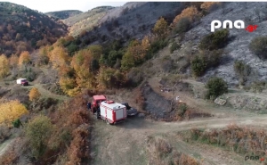 Η φωτιά στον Άγιο Πέτρο Κυνουρίας (Drone Video))