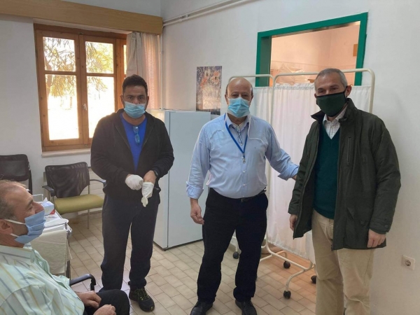 Ο Θ.Δαβάκης επισκέφθηκε το Κέντρο Υγείας Νεάπολης 