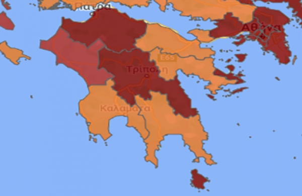 Καταγράφηκαν  νέα κρούσματα covid-19 στην Περιφέρεια Πελοποννήσου