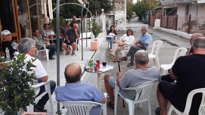 Η υποψήφια Δήμαρχος Σπάρτης Αναστασία Κανελλοπούλου στην Φάριδα