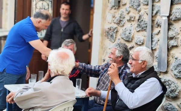 Ξανά στα χωριά του Πάρνωνα ο Νεοκλής Κρητικός