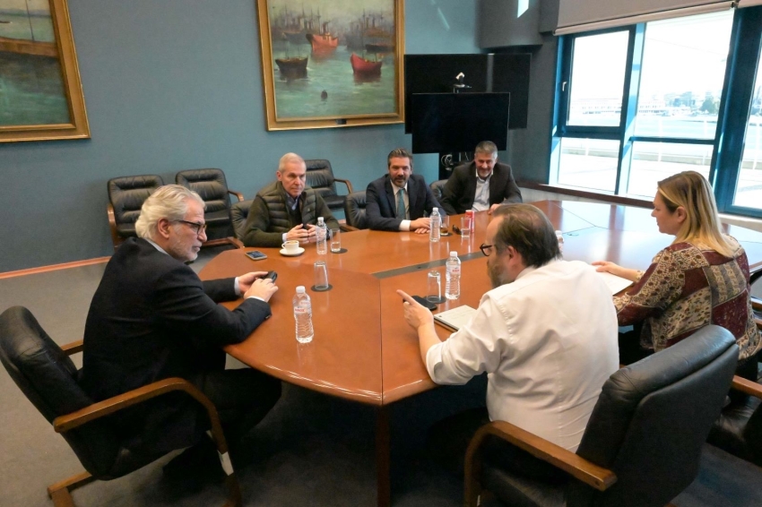 Συνάντηση Τσιριγωτάκη με Υπουργό Ναυτιλίας κ.Στυλιανίδη