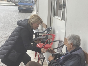 Η Μαρία Φραγκή στην Νότια Λακωνία